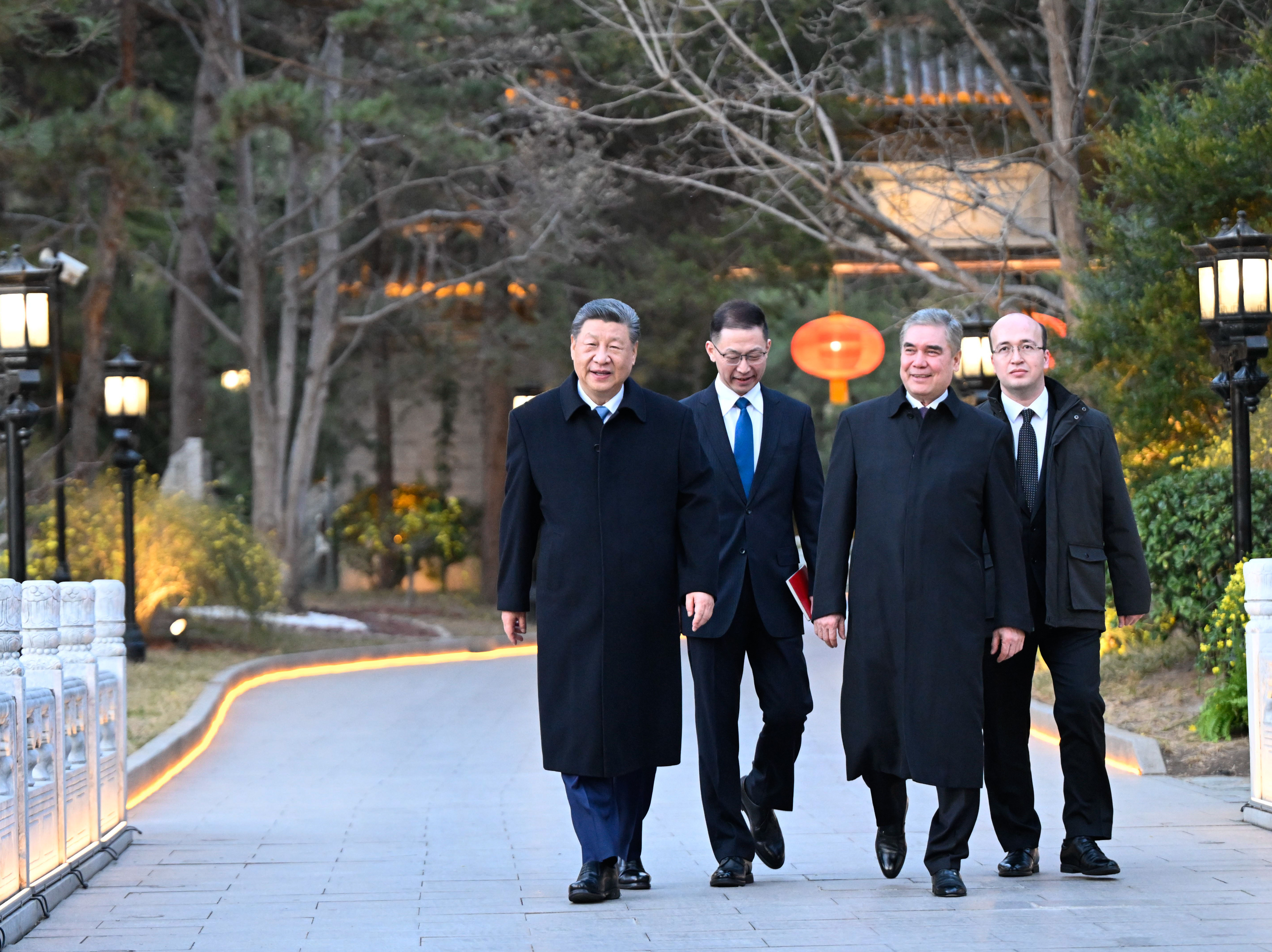 2026年3月18日，國(guó)家主席習(xí)近平在北京會(huì)見(jiàn)土庫(kù)曼斯坦民族領(lǐng)袖、人民委員會(huì)主席別爾德穆哈梅多夫。